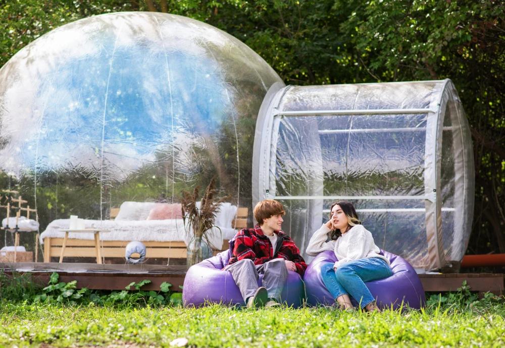 inflatable lawn tent bubble